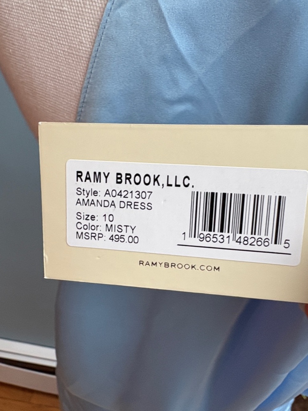 NWT Ramy Brook Amanda Dress. Size 10 - Picture 6 of 10
